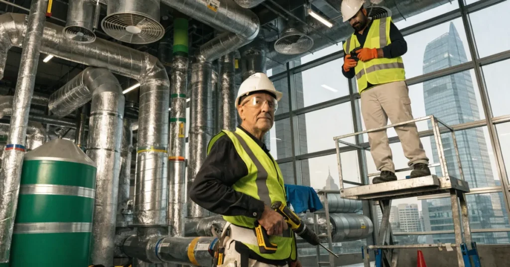 HVAC Installation License UAE for commercial AC installation and ventilation system projects