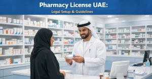 Pharmacy License UAE for retail pharmacy setup and regulated healthcare business operations