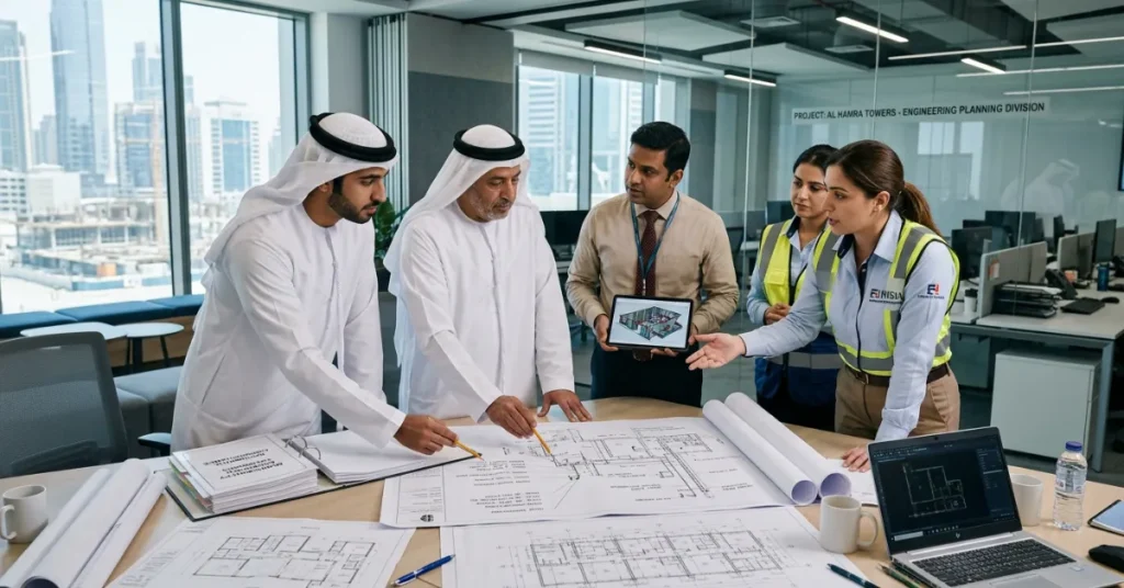 Plumbing Contracting License UAE process involving municipality approvals and technical compliance regulations