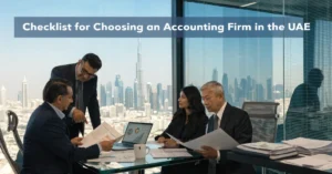 Accounting Firm in the UAE helping businesses manage financial reporting, tax compliance, and strategic accounting services