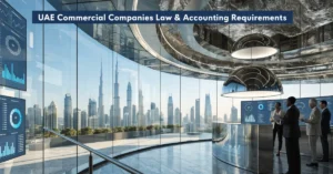 Accounting Requirements compliance in UAE corporate environment with financial reporting, governance, and business transparency