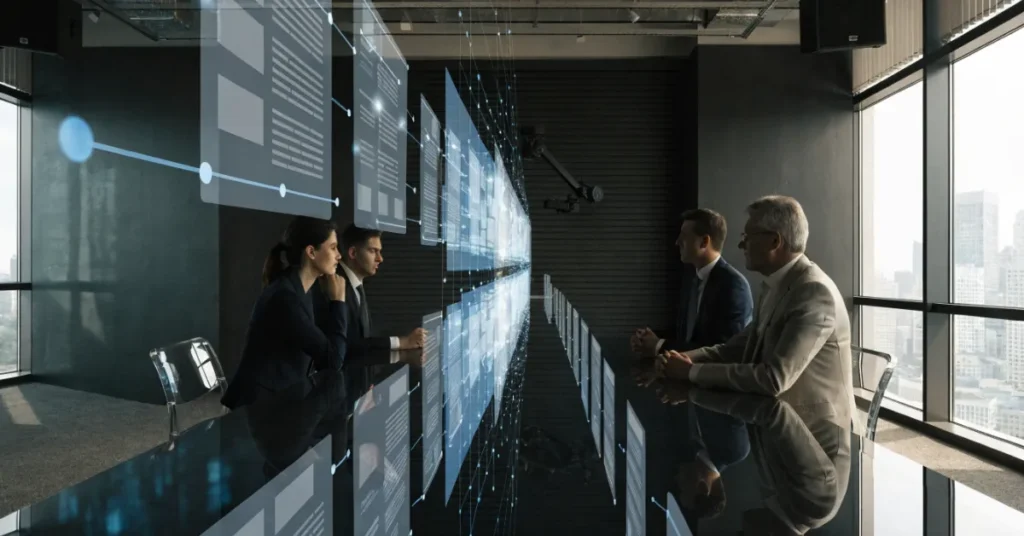 Accounting Trends highlighting blockchain accounting technology for secure financial records, transparency, and audit efficiency