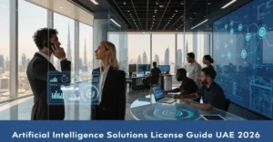Artificial Intelligence Solutions company setup and AI business licensing in UAE technology innovation hub