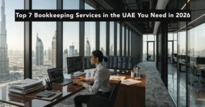 Professional Bookkeeping Services in the UAE helping businesses maintain accurate financial records and compliance