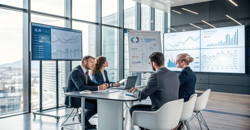 Cash-Flow Forecasting analysis showing revenue projections, expense management, and financial planning reports for business decision-making.