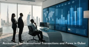 International Transactions accounting and forex management for Dubai businesses with multi-currency financial reporting