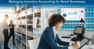Inventory Accounting system helping a retail business manage stock, inventory valuation, and financial reporting efficiently.