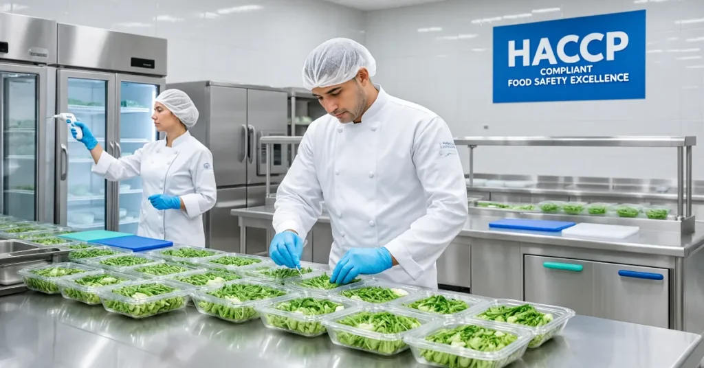 Meal Preparation License commercial kitchen requirements and UAE food safety compliance for meal preparation businesses
