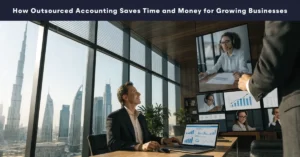 Outsourced Accounting helping growing UAE businesses save time and money through virtual financial management and cloud-based accounting solutions.
