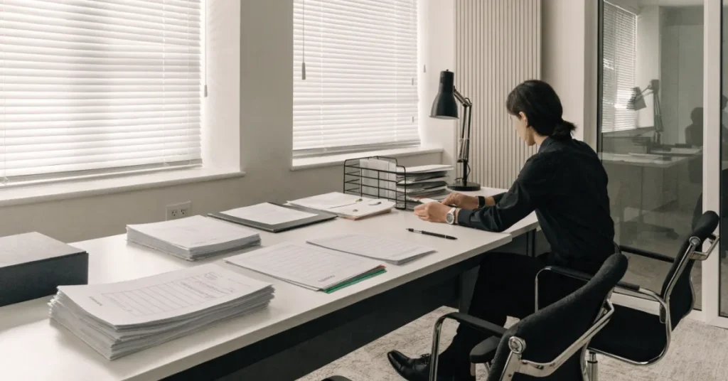 PRO Services managing UAE government documentation including trade licenses, visas and compliance paperwork