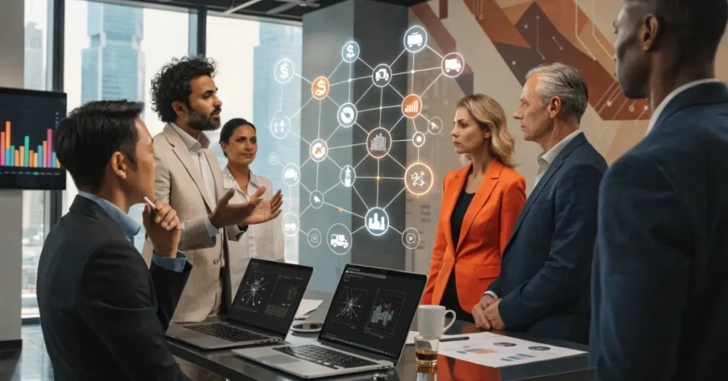 Enterprise UAE Blockchain Services solutions supporting finance healthcare logistics and digital transformation projects