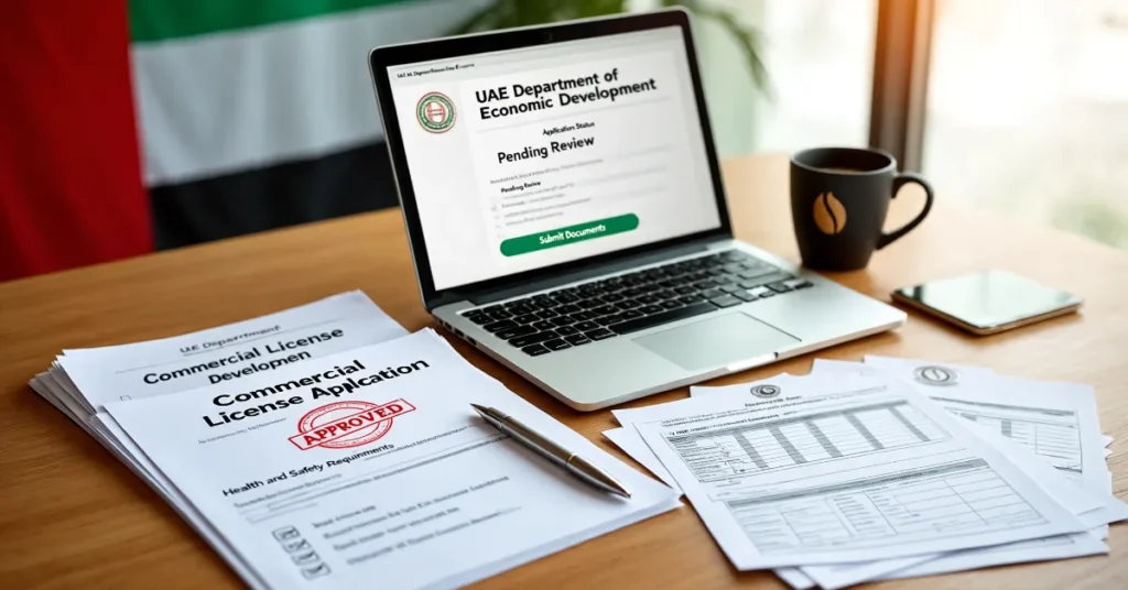 UAE Coffee Shop – official licensing documents and approval process for starting a legally compliant café business in UAE.