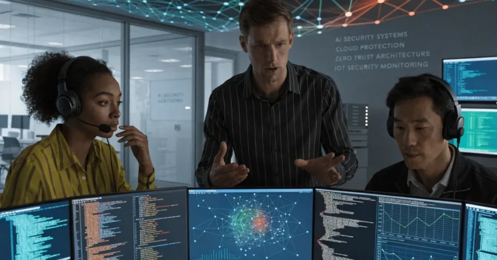 UAE Cybersecurity Services focused on AI security, cloud protection, zero trust security, and future cyber defense technologies