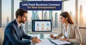UAE Food Business license consultation for new entrepreneurs starting restaurants, cloud kitchens, catering and food trading companies in Dubai.