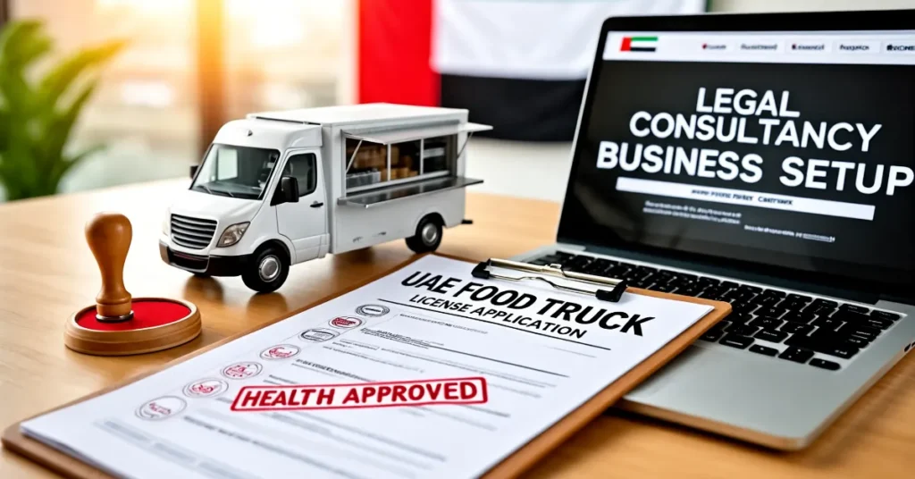 UAE Food Truck – official licensing process documents and approvals required for starting a legal food truck business in UAE.