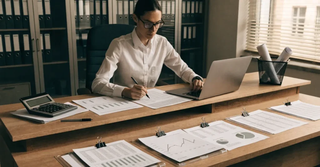 Professional Budgeting Process with financial forecasting, expense planning, and cash flow management.