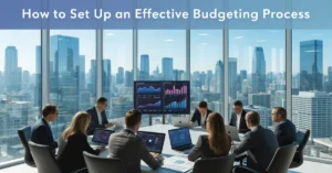 Budgeting Process for business financial planning, budgeting strategy, and corporate budget management.