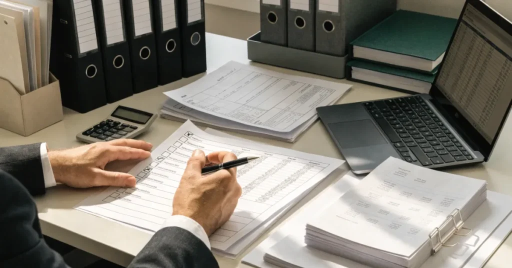 Professional accounting team supporting Corporate Tax Audits with accurate financial reporting and compliance.