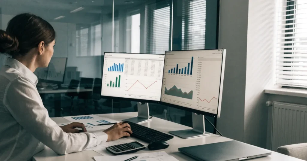 Managing Economic Fluctuations through cash flow monitoring, financial reporting, and risk management strategies.