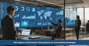 Economic Fluctuations affecting accounting strategies with financial forecasting, budgeting, and business performance analysis.
