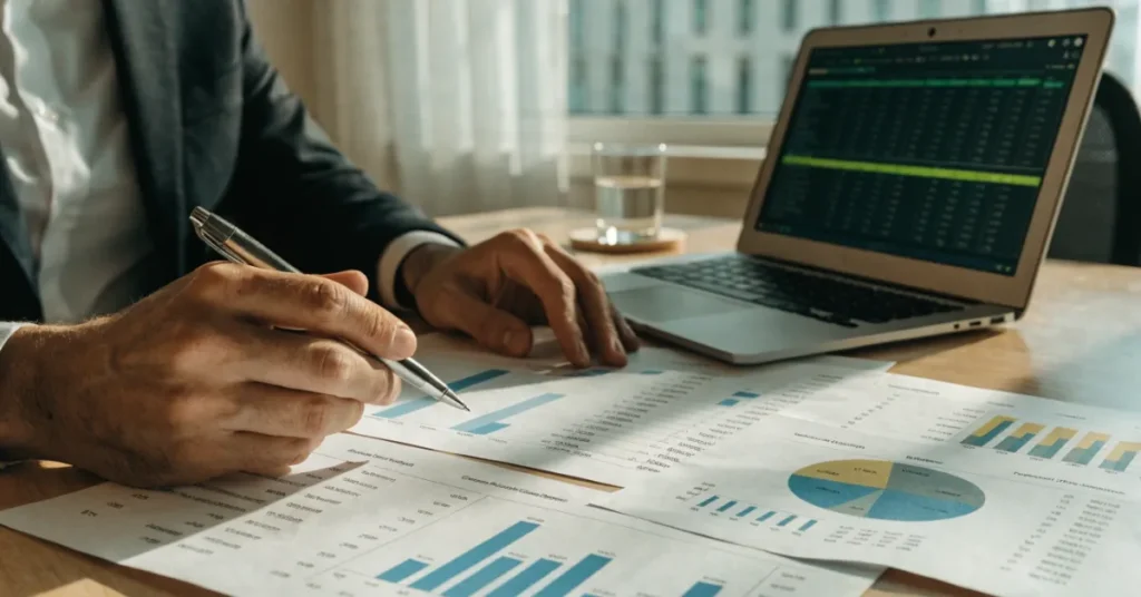 Professional Financial Reporting with income statements, balance sheets, and cash flow reports for UAE businesses.