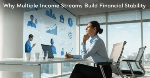 Financial Stability through multiple income streams and diversified financial planning
