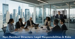 Non-Resident Directors participating in international corporate governance and board decision-making.