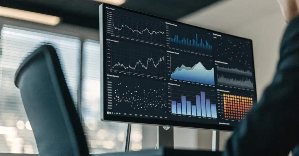 Predictive Analytics dashboard helping accountants forecast cash flow, revenue, and future financial performance.