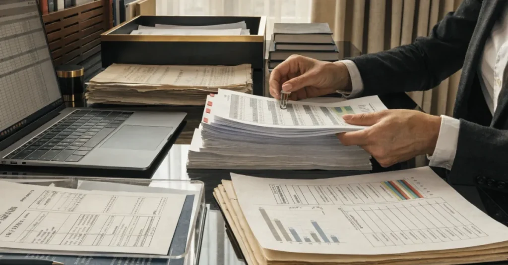 Professional accountant managing Tax Planning records, bookkeeping, and UAE corporate tax compliance for SMEs.