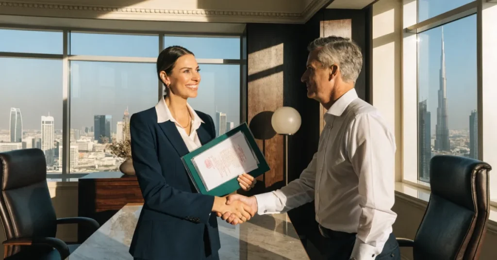 Completed UAE Government Approvals helping businesses operate legally and confidently in the UAE.