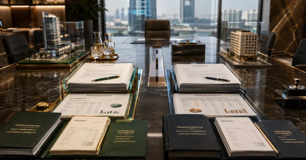 UAE Corporate Tax qualifying and non-qualifying income assessment for Free Zone companies dealing with mainland customers.