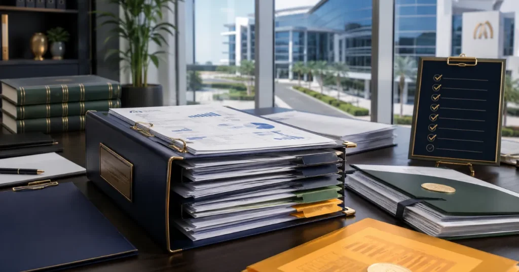 UAE Corporate Tax QFZP compliance review for Free Zone companies including audited accounts, transfer pricing and income classification.