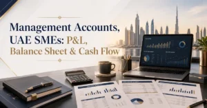 Management Accounts, UAE SMEs P&L, Balance Sheet & Cash Flow