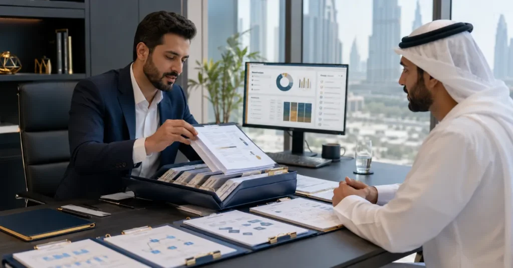 UAE SME transfer pricing review comparing a related-party transaction with arm’s-length market benchmarks and independent pricing.
