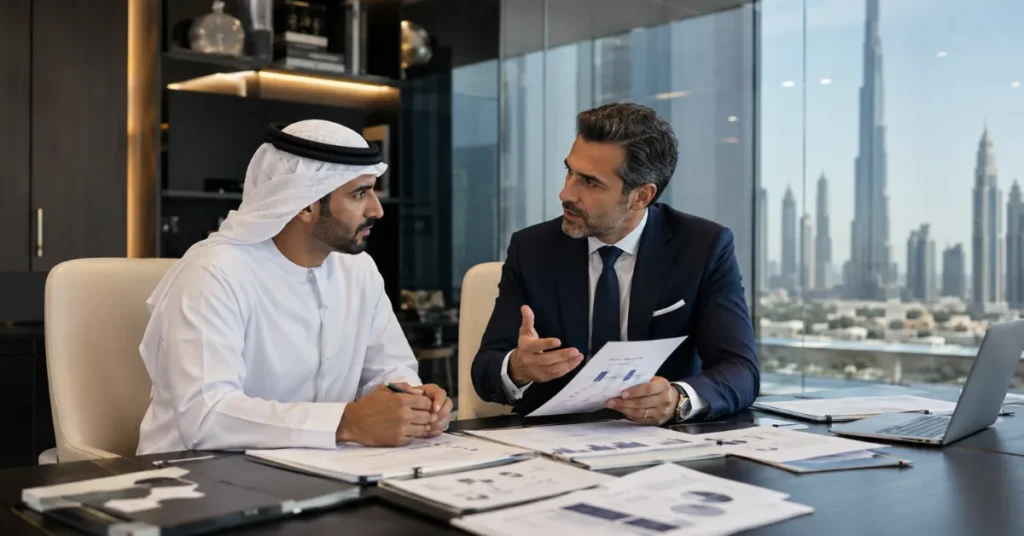 Source of funds versus source of wealth in UAE banking showing a specific capital transfer alongside the owner's wider financial history.