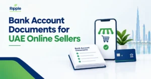 Image of Bank Account Documents for UAE Online Sellers