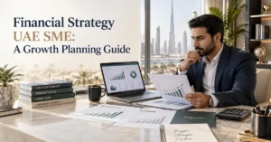 UAE SME financial strategy showing cash-flow forecasting, profitability analysis, budgeting and business growth planning.