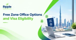 Image of Free Zone Office Options and Visa Eligibility in the UAE