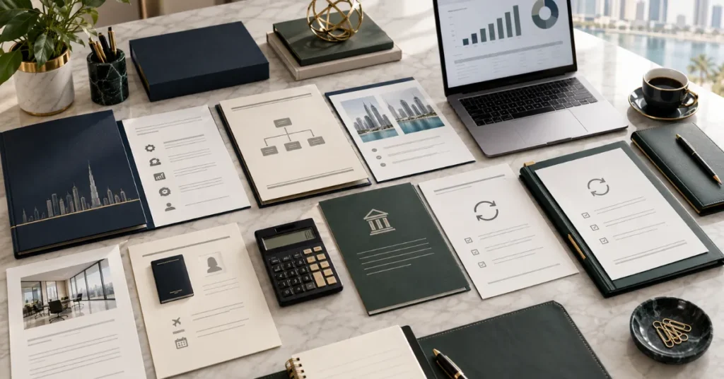 Management consultancy company setup in the UAE showing business activity, legal structure, licence, office, visa and renewal cost planning.