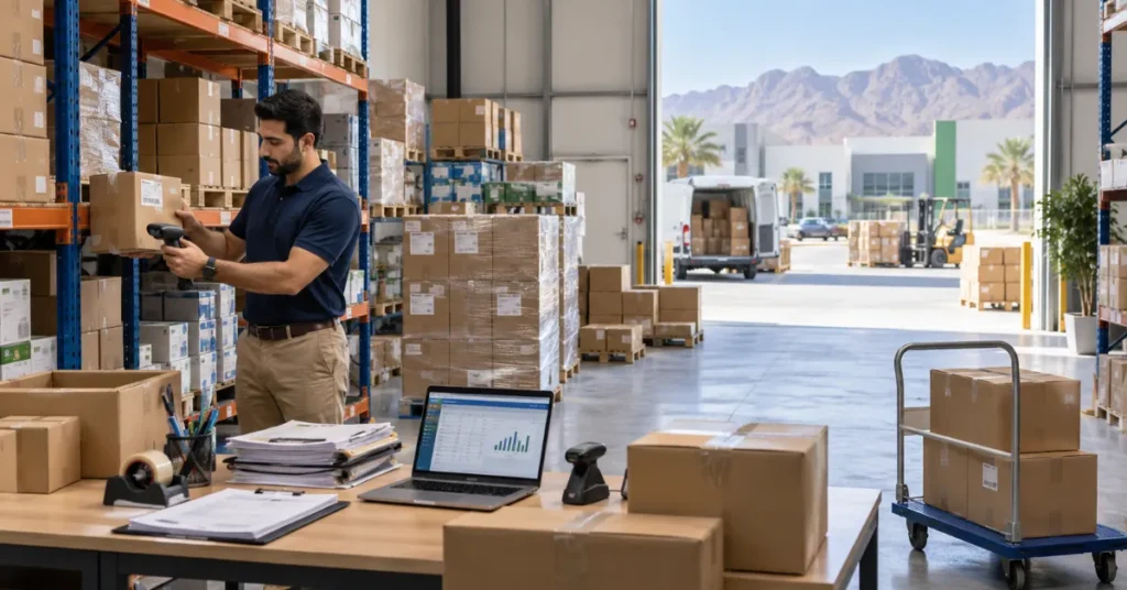 RAKEZ service business using a flexible workspace with company formation and investor visa documentation.