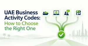 Image of UAE Business Activity Codes and trade licence selection guide