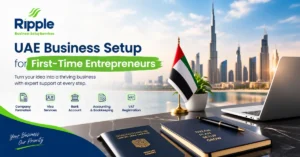 Image of UAE Business Setup guide for first-time entrepreneurs