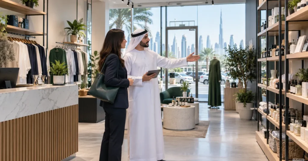 UAE business premises showing why retail, warehouse, clinic or other operational activities may require dedicated physical space.