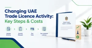 Image of Changing UAE Trade Licence Activity: Key Steps for Businesses