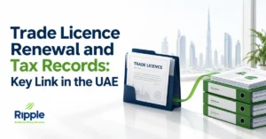 Image of Trade Licence Renewal and UAE tax records compliance