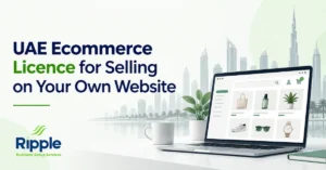 Image of UAE Ecommerce Licence for selling products through your own website
