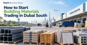 Image of Building Materials Trading company setup in Dubai South