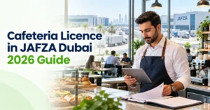 Image of the Cafeteria Licence in JAFZA for cafeteria business setup in Dubai