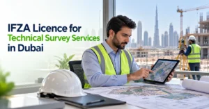 Image of IFZA Licence for Technical Survey Services in Dubai