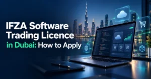 Image of IFZA Software Trading licence in Dubai for software resellers and technology businesses